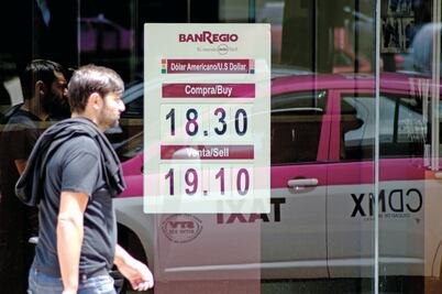 Fallidas proyecciones del tipo de cambio