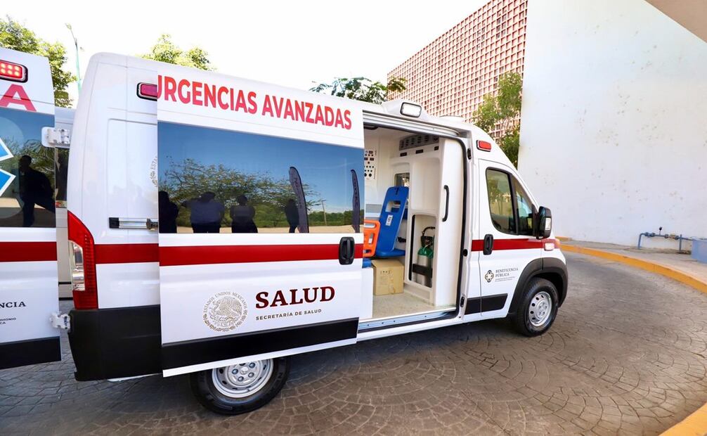 Las autoridades estatales indicaron que en el caso de Culiacán se entregaron, en forma reciente, unidades al Hospital Pediátrico de Sinaloa y al Centro Regulador de Urgencias Médicas. Foto: especial