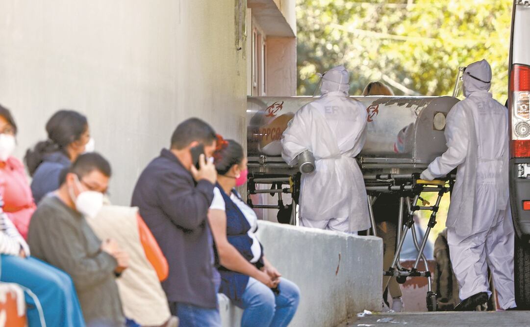 Del 6 al 13 de diciembre, el incremento de personas internadas por presentar coronavirus en la capital fue exponencial, pues se ocuparon 559 camas. Foto: Diego Simón. EL UNIVERSAL