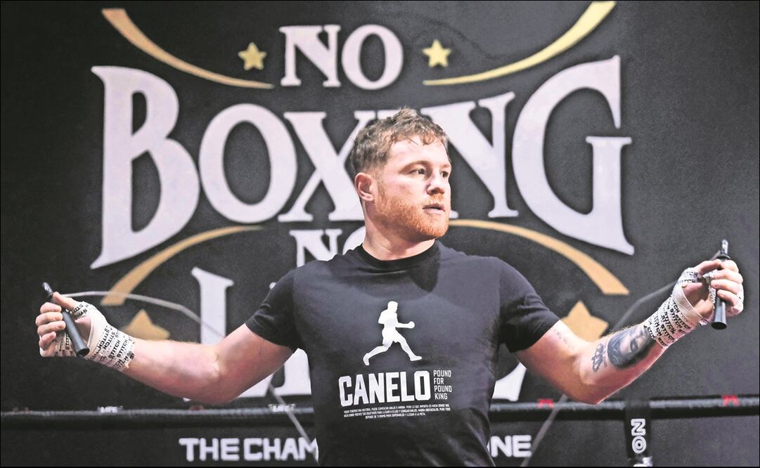 Canelo Álvarez confiesa que él se queda con el 80% de las ganancias de sus peleas - Foto: AP