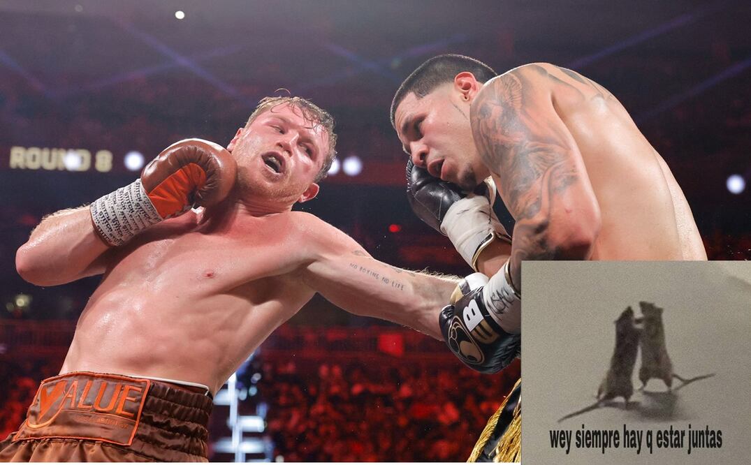 Los mejores MEMES del triunfo de Canelo Álvarez ante Edgar Berlanga - Foto: AFP/ Especial