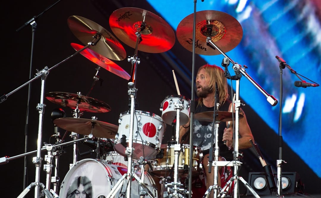 El recién fallecido baterista de la banda de rock Foo Fighters, Taylor Hawkins. Foto: EFE 