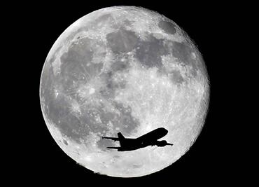 "Luna azul" continuó su resplandor hasta el sábado