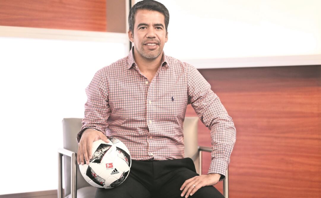 Embajador de la Bundesliga. Foto: FOTO ALEJANDRA LEYVA EL UNIVERSAL 