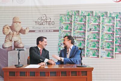 Lotería Nacional reconoce obra del padre de Timo