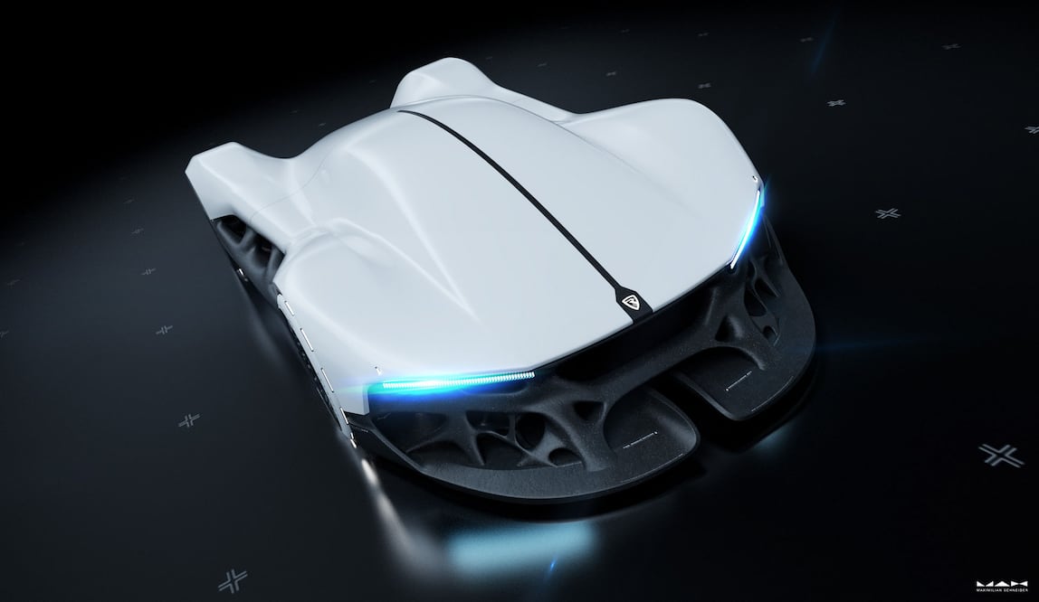 Así serán los autos superdeportivos en el año 2080