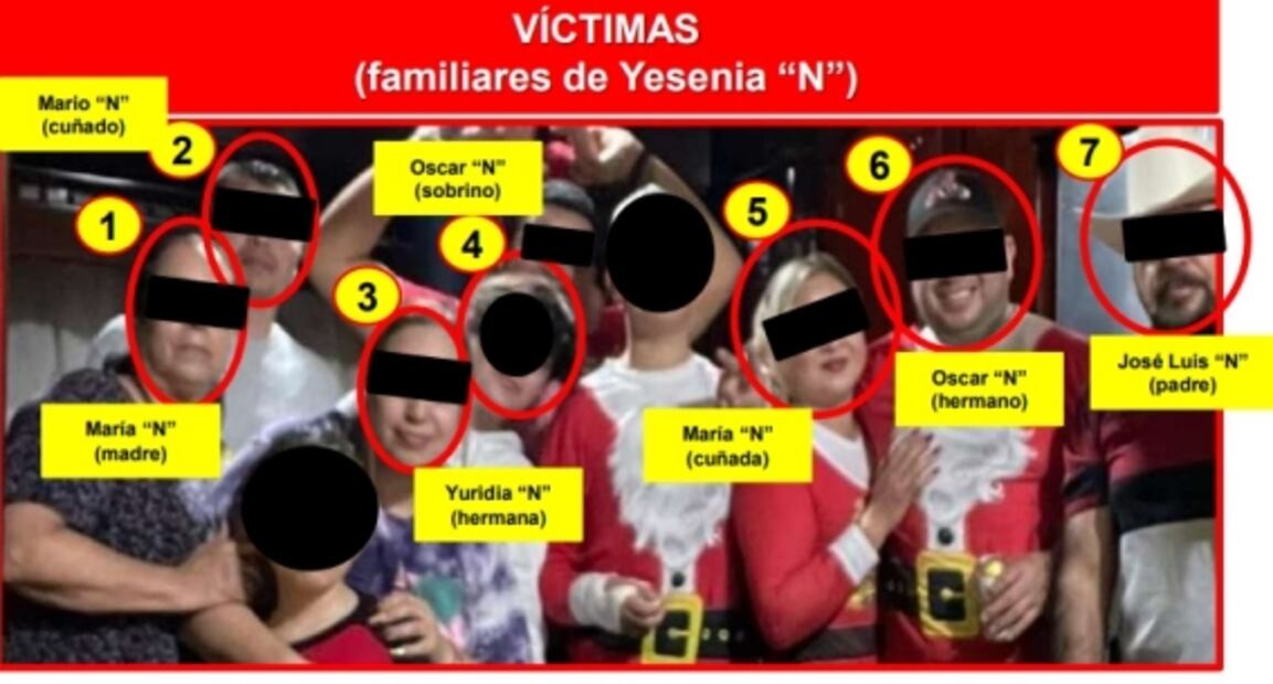 Vinculan a proceso a Yesenia “N” por homicidio de sus papás, hermanos, sobrino y cuñados en Veracruz