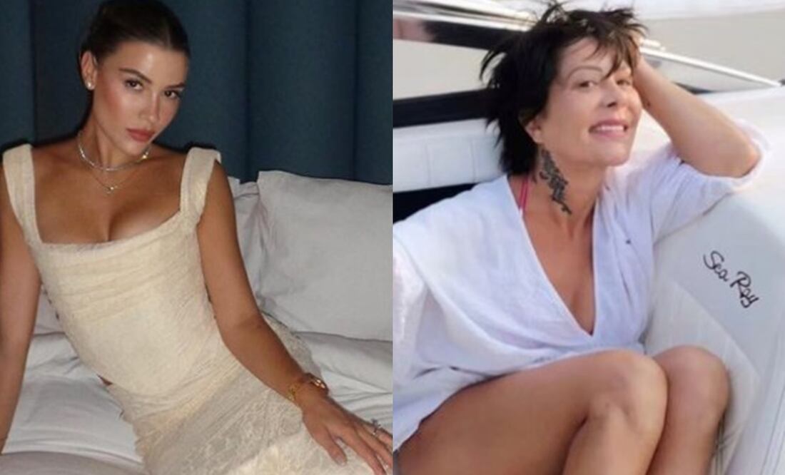 Michelle Salas y su tía Alejandra Guzmán. Fotos: Vía Instagram oficial.