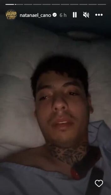 Desde el hospital, Natanael Cano rompe en llanto tras sufrir aparatoso accidente en moto