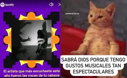 ¿Te gustó el resumen? Usuarios presumen con memes su Spotify Wrapped 2023