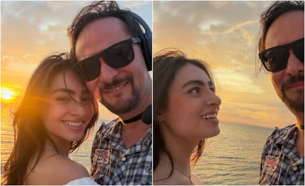 Rodrigo Cachero comparte fotos con una joven actriz y su hijo, Santi, lo balconea: "vivan los novios"