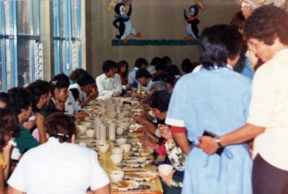 Cuando se convencía a las mamás de llevar a sus hijos a las guarderías
