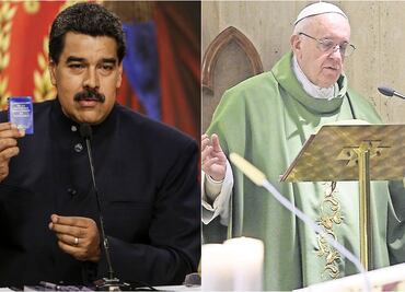 Maduro pide ayuda al Papa "para que Trump no invada Venezuela"