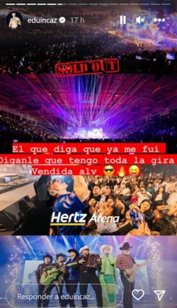 Además, reaccionó a quienes aseguran que su agrupación ya ha quedado en el pasado. Foto: Instagram