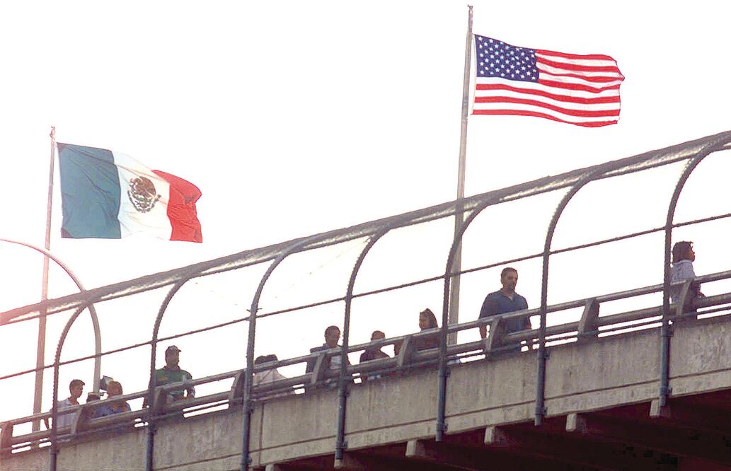 Puente de El Paso. Fotografía de archivo AP