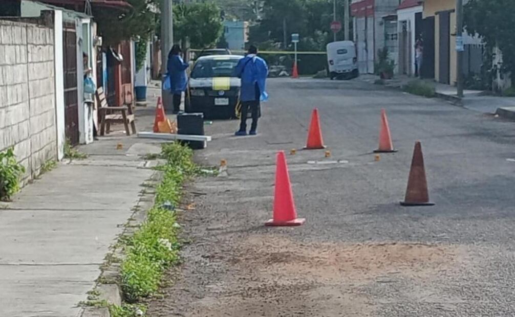 Acordonan zona donde fue registrado el incidente (02/12/2025). Foto: Especial