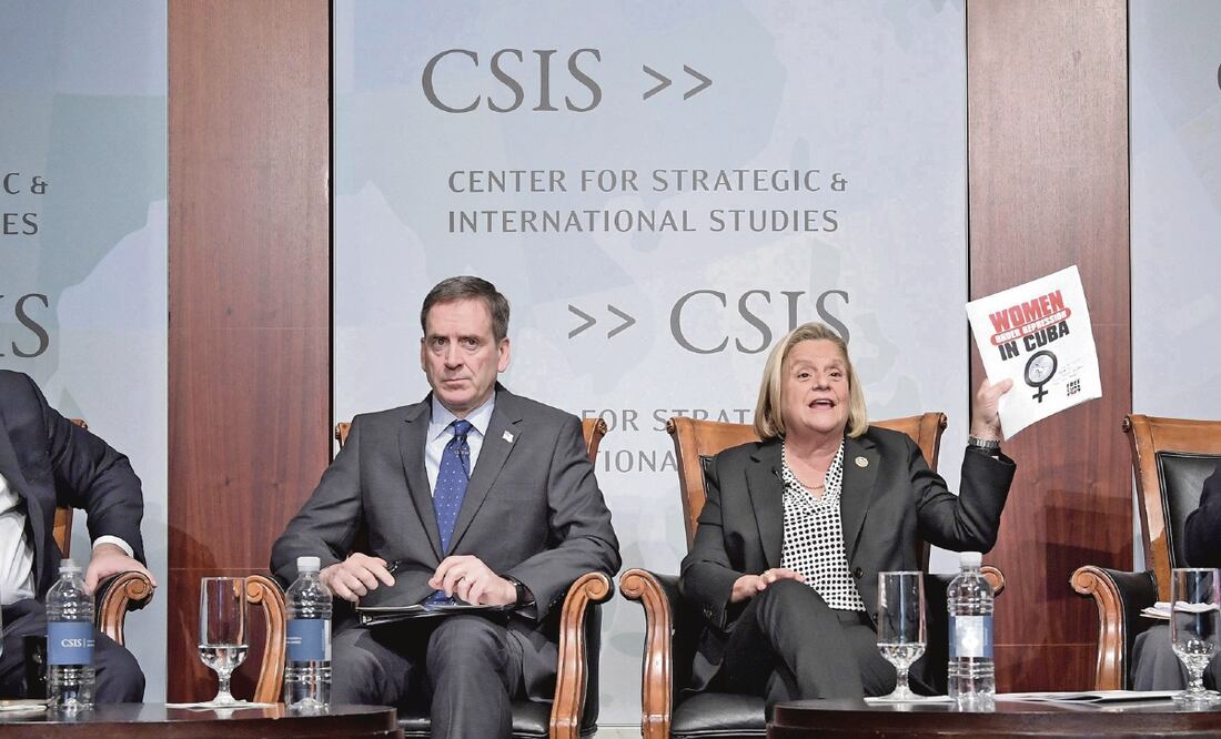 Encuentro. Organizaciones, incluyendo Usaid, participaron ayer en Washington en un debate sobre la situación en Cuba, Nicaragua y Venezuela. LENIN NOLLY. EFE