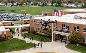¿El fin de los tiroteos escolares? Escuelas de Estados Unidos probarán drones que inmovilizan a agresores