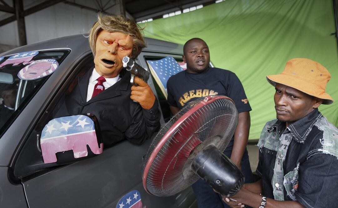 La marioneta de Trump se unirá al show el próximo año. Foto: EFE