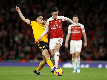 Los Wolves dejan ir el triunfo ante el Arsenal