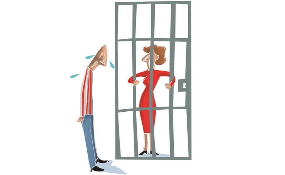 De corazón, no quiero ver a mi esposa en la cárcel