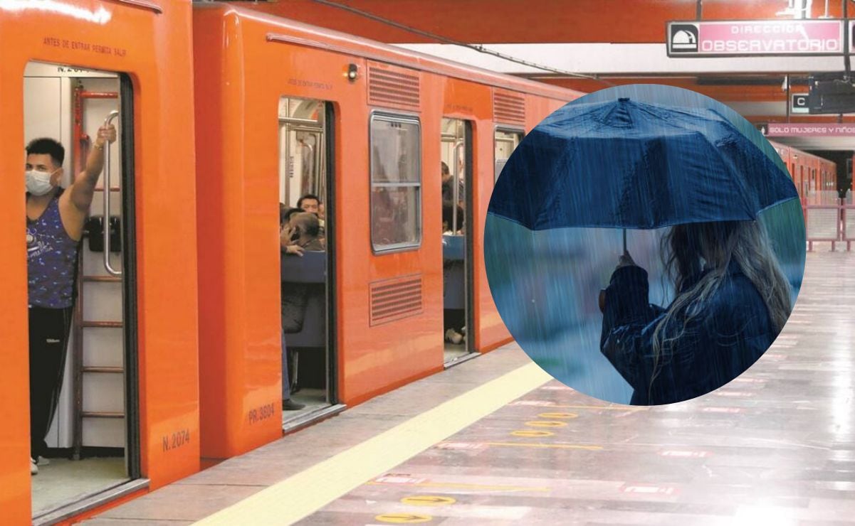 ¡Prepara tu paciencia!  Metro activa marcha de seguridad en todas las líneas por lluvia