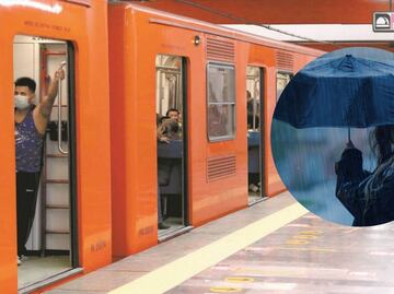 ¡Toma tus precauciones! Metro activa marcha de seguridad en 6 líneas a causa de la lluvia; servicio será lento