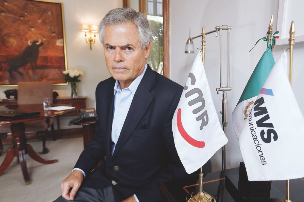 Joaquín Vargas, presidente de MVS, asegura que el grupo analiza entrar a las licitaciones, aunque quieren concentrarse en el negocio de la TV de paga (ARCHIVO EL UNIVERSAL)
