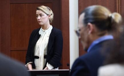 Amber Heard entra en pánico cuando Johnny Depp se le acerca en el juicio