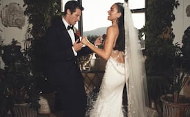 El vestido de novia Chanel de Dua Lipa bordado con 480 mil cuentas