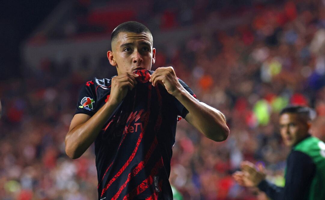 Gilberto Mora, el ‘niño’ de 15 años que hizo historia al anotar gol con Xolos FOTO: IMAGO
