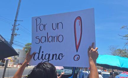 Yucatán: Maestros acuerdan instalar mesa de diálogo el 20 de junio