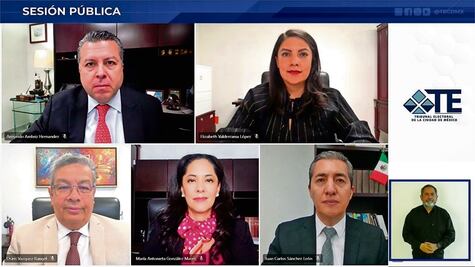 Suma tribunal electoral a 2 funcionarios en el pleno