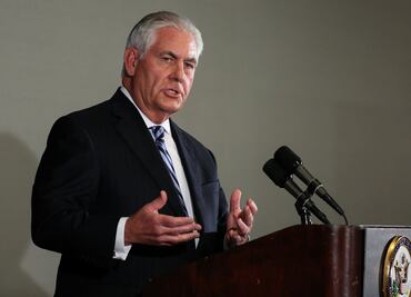 Llegó a México ayuda de EU tras sismo: Tillerson