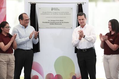 México ha alcanzado inversión extranjera por 135 mil mdd, destaca Peña Nieto