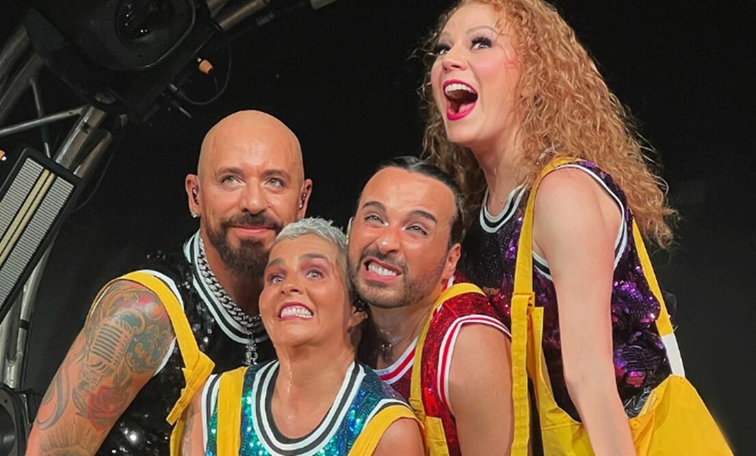 Kabah se convirtió en la última banda invitada al programa de entrevistas de Yordi Rosado. 
Foto: Instagram, vía @kabah_oficial