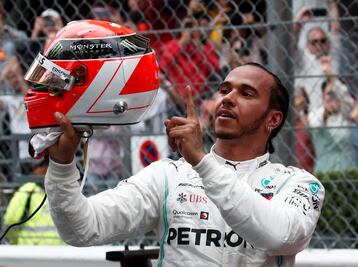 Sufrido triunfo de Lewis Hamilton en el GP de Mónaco
