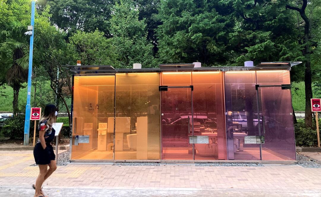 Baños rediseñados por Shigeru Ban. Foto: EFE/Antonio Hermosin