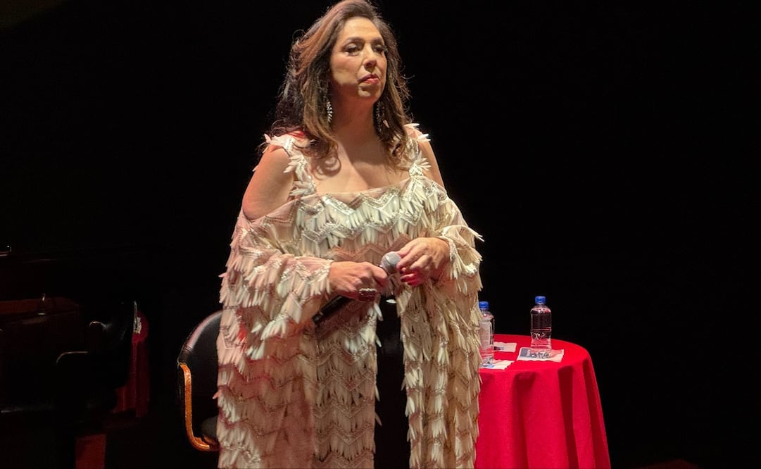 La cantante ofreció una conferencia de prensa para dar a conocer su nuevo show. Foto: César González/ EL UNIVERSAL.