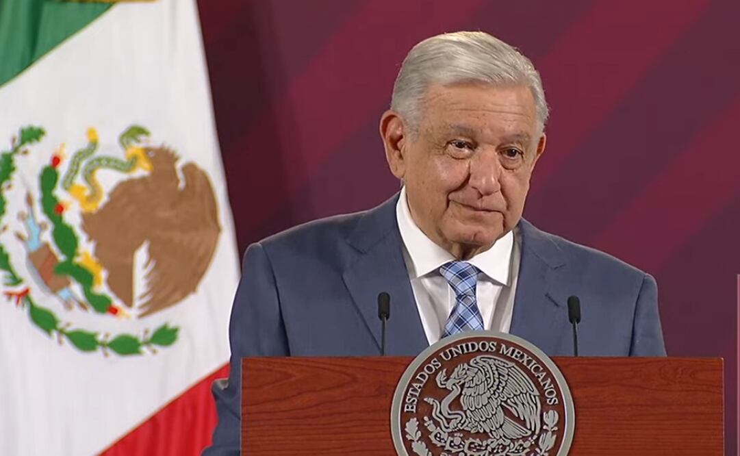 López Obrador destacó que será decisión del Senado el elegir a quien sustituya a Zaldívar. Foto: Captura de pantalla