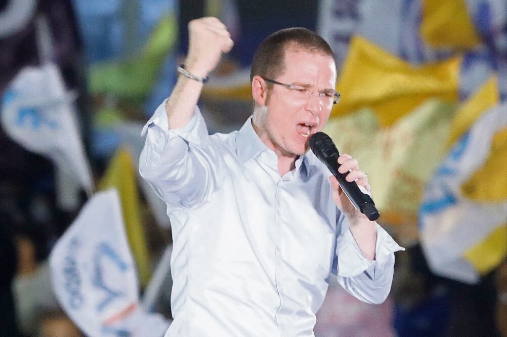 Ricardo Anaya aseguró que nunca más volverá a pasar, como ahora ha sucedido, que el gobierno mexicano “se ponga de tapete frente a Donald Trump”. (ARIEL OJEDA. EL UNIVERSAL)