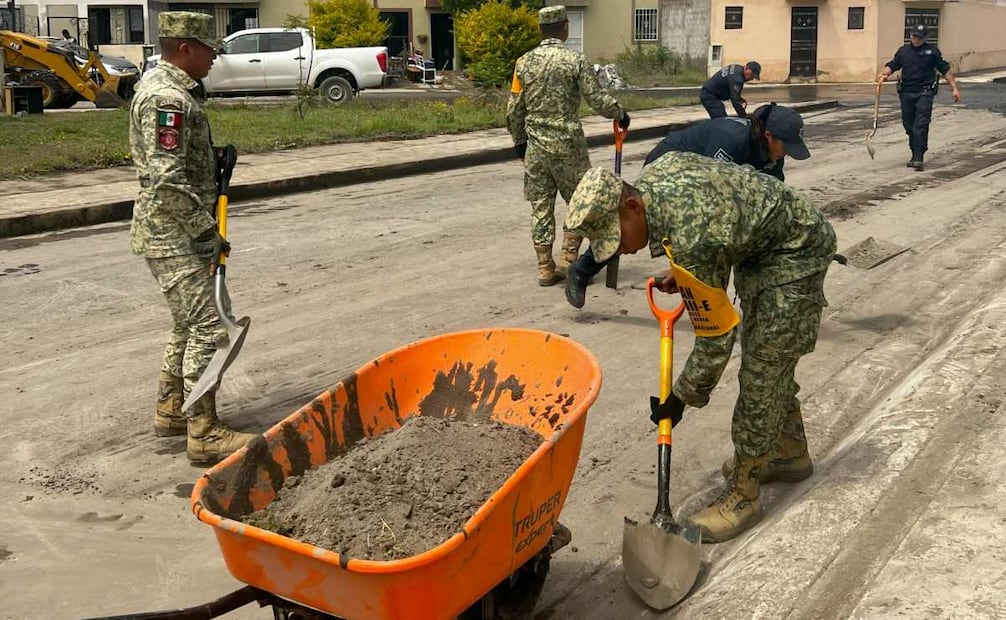 Lluvias dañan 48 viviendas en Tizayuca, Hidalgo; continúa el operativo de atención.
Foto: Especial.