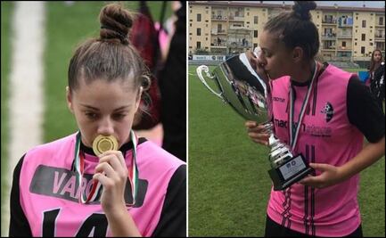 Futbolista italiana muere al chocar su moto con un camión