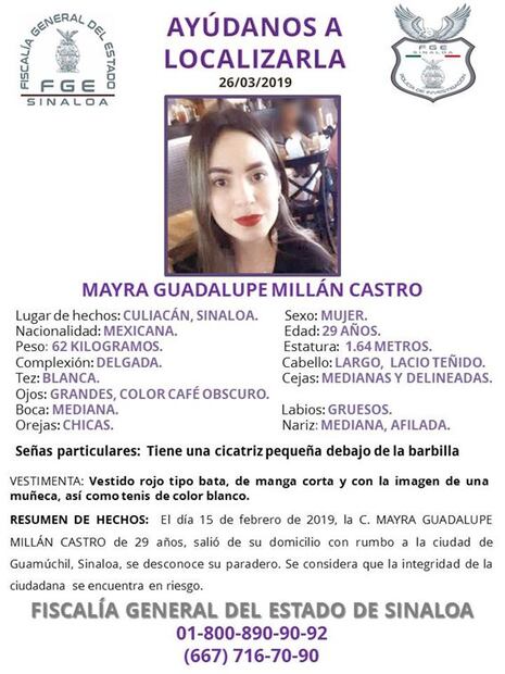 Investigan desaparición de pareja en Guamúchil, Sinaloa