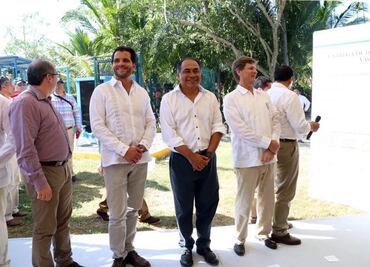 Inaugura Héctor Astudillo planta de tratamiento de aguas