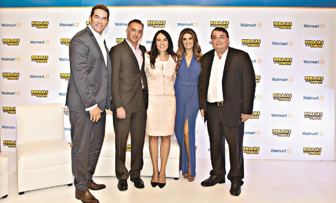 Actores y directivos de Walmart lanzaron la campaña “Rebajas para todos”