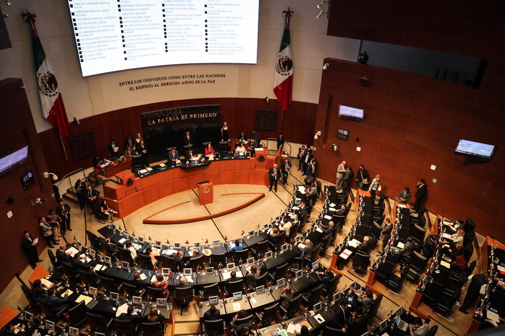 Sesión en el Senado de la República (JUAN CARLOS REYES GARCIA EL UNIVERSAL)