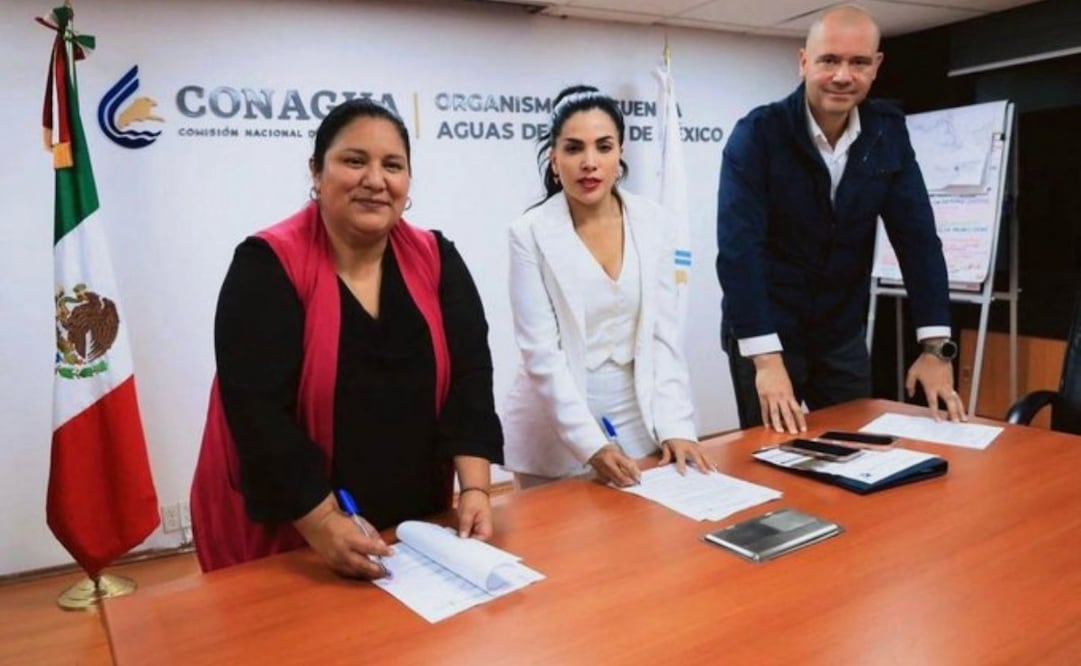 Conagua aumenta el caudal del Sistema Cutzamala a la ZMVM; buscan mitigar efectos del estiaje y el aumento de temperaturas.
Foto: Especial.