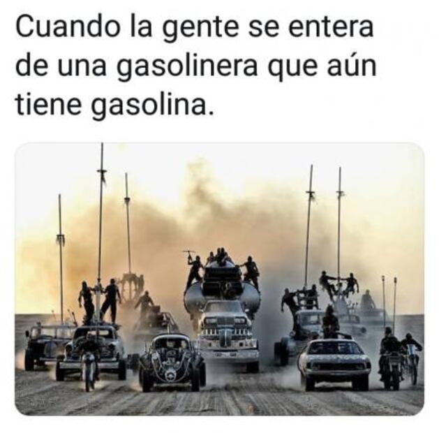 Los mejores memes por la escasez de gasolina