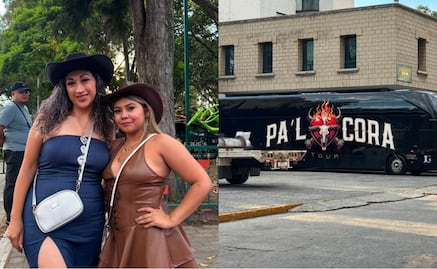 Ambiente tranquilo en “La México” para la llegada de Christian Nodal; fans esperan ver a Ángela Aguilar